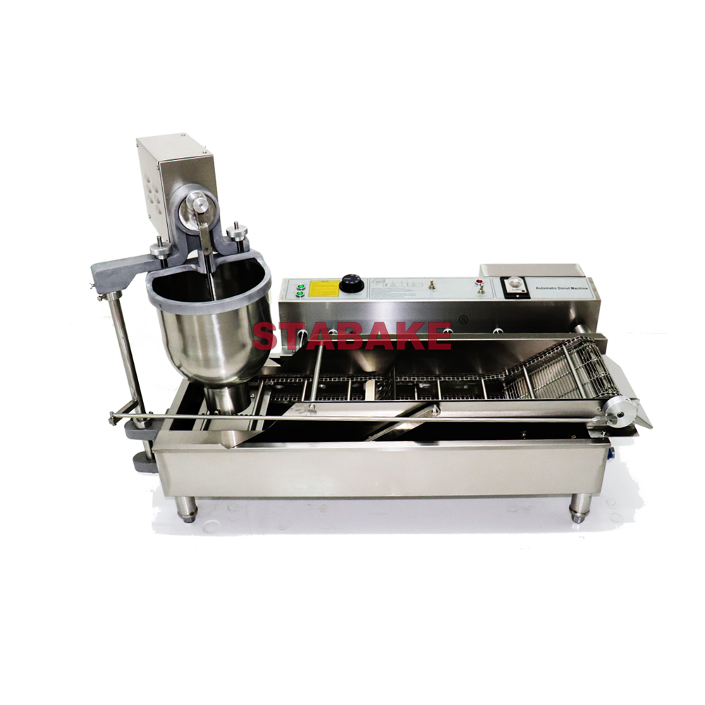 Máquina de fabricación de rosquillas automáticas para la freidora de donas 