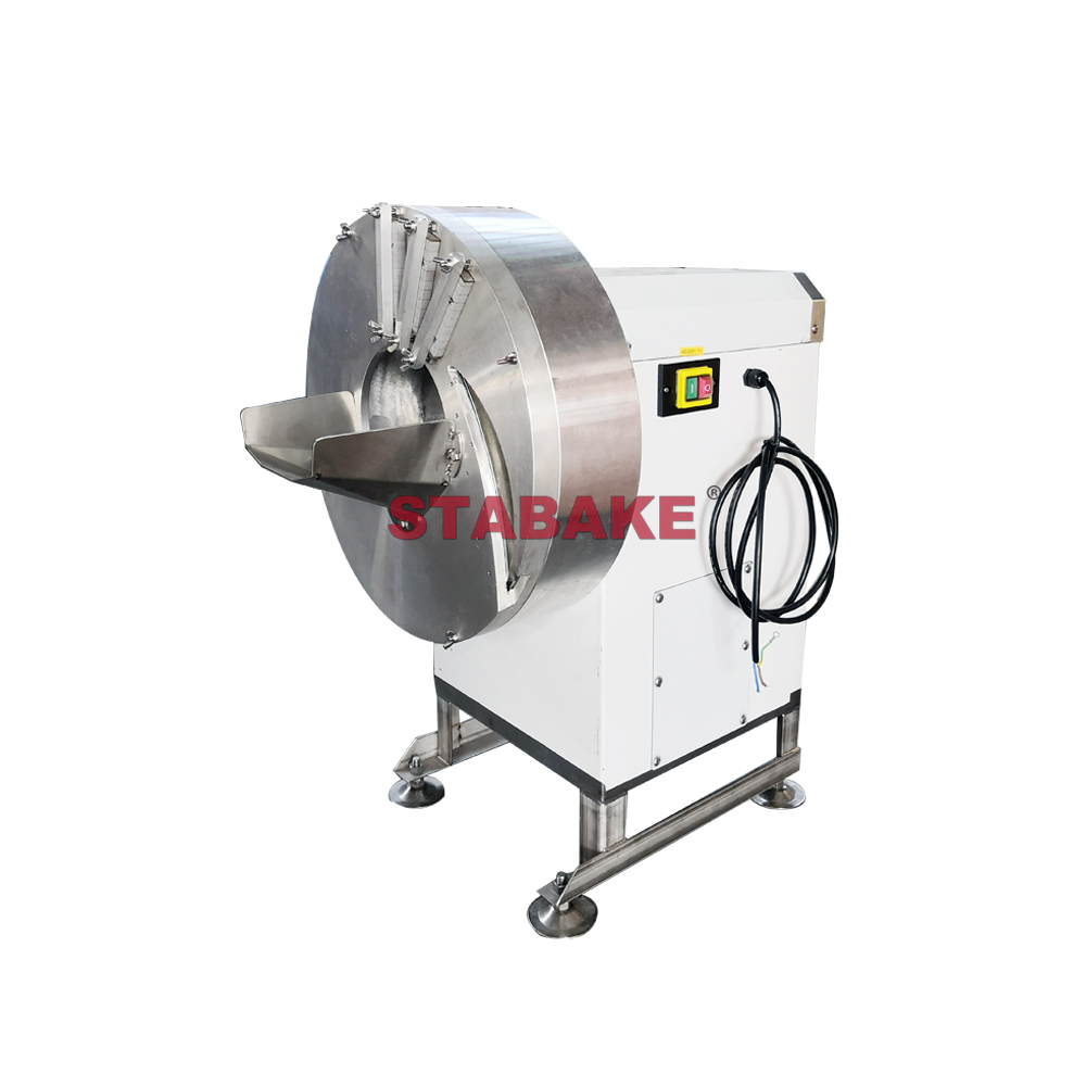 Máquina de corte comercial de jengibre para la máquina de procesamiento de trituración de jengibre 