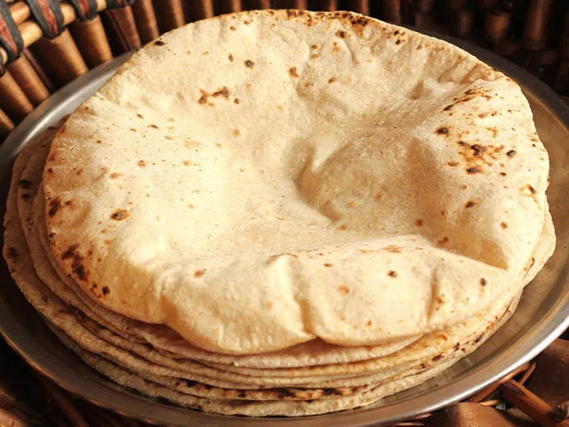 Línea de producción de India Roti Chapati